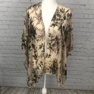Floral Style Kimono